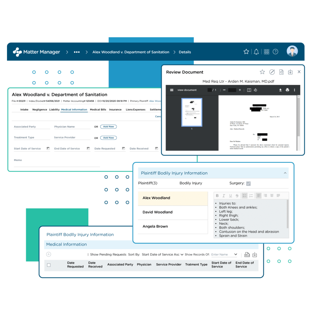 Best Case Management Software For Personal Injury Firms In 2024   Capture And Manage Medical Record 1200x1200 1 1024x1024 